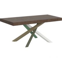 Itamoby - Table extensible 90x140/244 cm Volantis Premium structure noyer 4/A