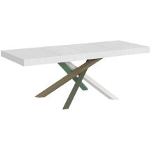 Itamoby - Table extensible 90x180/284 cm Volantis Premium Structure Frêne Blanc 4/A