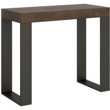 Console extensible 90x40/300 cm Tecno Noce Structure Anthracite
