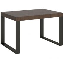 Table extensible 90x140/244 cm Tecno Premium Noyer