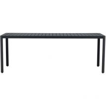 Venture Home - Table extérieure en aluminium 200 x 90 x 72 cm Giardini