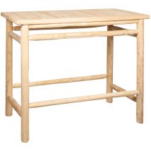Aubry Gaspard - Table haute en teck - Arthur