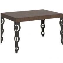 Itamoby - Table extensible 90X120/224 cm Karamay Noyer Structure Anthracite