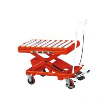 Matisère - Table élévatrice manuelle avec plateau à rouleaux - BS50PRFX