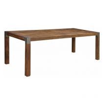Massivmoebel24 - Table à manger 200x100 Manguier laqué Brun amsterdam 15