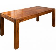 Massivmoebel24 - Table à manger 160x90 Acacia laqué Miel oxford 35