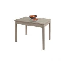 Argonauta - Table à manger extensible en bois mélaminé orme cm 60x90 - 120
