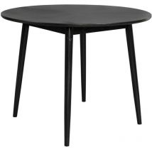 Drawer - Table Design, Grande table en bois Fabio Noir en Wood, boite a design