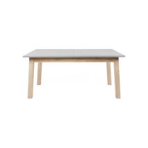 Tavolo allungabile rovere grigio 160x90 cm