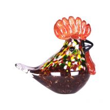 Coq marron en verre - Table Passion