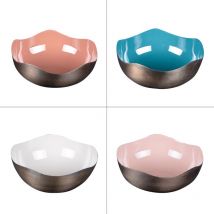 Table Passion - Coupe ronde en métal Venizia 17 cm (1 modèle aléatoire)