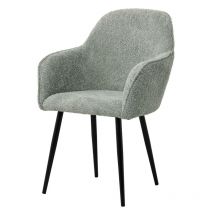 Table Passion - Fauteuil Bouclette vert