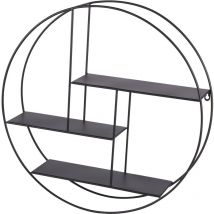 Table Passion - tagère murale métal ronde 60 cm
