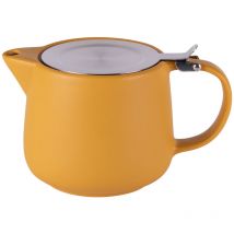 Théière avec filtre Uno 0.9L jaune - Table Passion