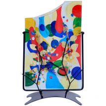 Table Passion - Vase biseau Koï 21x35 cm