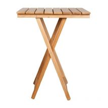Table pliante 60 x 60 cm en bois