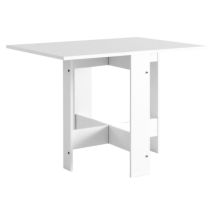 Tezeta - Table Pliante Peu Encombrante Artemio En Blanc