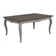 Table Rectangulaire Extensible 12/14 Personnes - Bois - Gris - Interior's