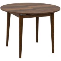 Hanah Home - Table repas en aggloméré avec allonge Vina