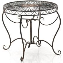 Table de jardin Sheela en fer forgé Bronze