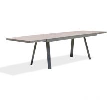 Dcb Garden - stockholm - Table de jardin 12 places en aluminium et céramique