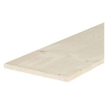 Plateau stratifié en sapin 18 mm – 1000 x 200 mm – Menuiserie – Longueur, Largeur, Matières, Destination d’usage, Couleur du bois