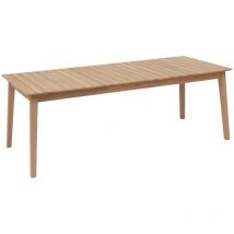 Hesperide - Table de jardin rectangulaire Tiwi acacia 10 places - Hespéride