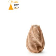 Lampe À Poser Twist Gx53 Led T2 10w 1200lm Cri80 3000k Bois De Hêtre