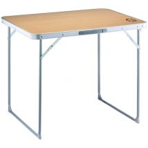 Table de camping pliable 4 places O'camp Forme valise - Dimensions : 80 x 60 x 70 cm