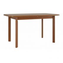 Mobilier1 - Table Victorville 133, Aulne, 76x80x140cm, Allongement, Stratifié, Bois