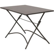 Tableau 110x70 cm Closeable Garden de sauvegarde pliant extérieur avec structure et haut en fer en acier mini DarkGray - DarkGray