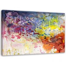 Image sur toile, Abstraction colorée - 120x80