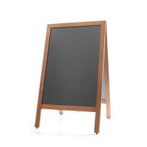 Tableau d'information publicitaire menu à poser pour restaurants 500x850mm Hendi 664001