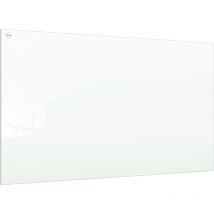 Tableau Blanc en Verre classic white 100x70cm, Tableau Magnétique sans Cadre, Verre Trempé