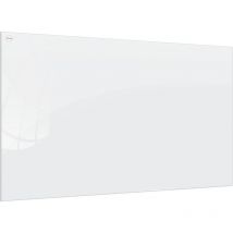 Tableau Blanc en Verre PREMIUM SUPERWHITE 180x120cm, Tableau Magnétique sans Cadre, Verre Trempé