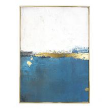 Tableau C-C Bold 16133 67x94 - Impression sur Toile avec Feuilles Dorées
