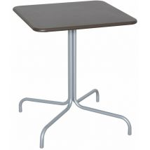 Garden Deluxe Collection - Tableau carré 60x60 cm des bars et restaurants extérieurs avec une structure en acier de collection de luxe de jardin