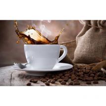 Tableau déco 1 sucre ou 2 - 80x50 cm