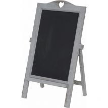 Panneau publicitaire HHG-715, 66x39x33cm, gris shabby