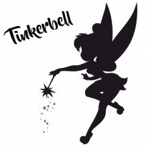 Tableau Disney - Disney ombre la fée clochette - 60 cm x 90 cm
