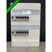 Legrand - Tableau électrique 2 rangée assemblé par Elec discount avec composant : 2ID63