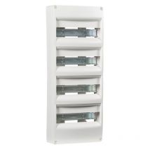 Nalto - Tableau électrique nu 4 rangées 52 modules nf