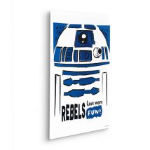 Tableau intissé Star Wars - R2D2