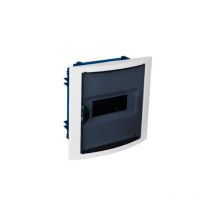 Solera - 5108PFHGW Tableau électrique encastrable sur placo 8 modules - porte vitrée - 250x247x99mm