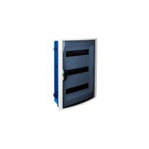 Solera - 5260PFHGW Tableau électrique encastrable sur placo 42 modules - porte vitrée - 544x362x113mm