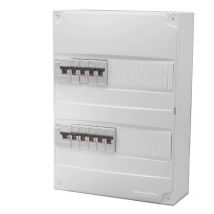 Tableau électrique precable abb (9 disjoncteurs + 2 id)