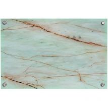 Tableau magnétique en verre Marbre 20 x 60 cm