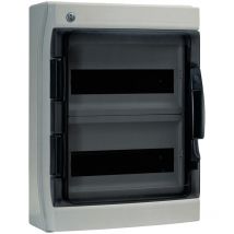 Iboco - tableau étanche - ip65 - 24 modules - gris pablo 06541