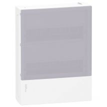 Schneider Electric - Tableau mural Schneider 24 modules IP40 bia/fume MIP10212T