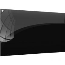 Tableau noir en verre 100x80cm tableau magnetique sans cadre verre trempe 83335173